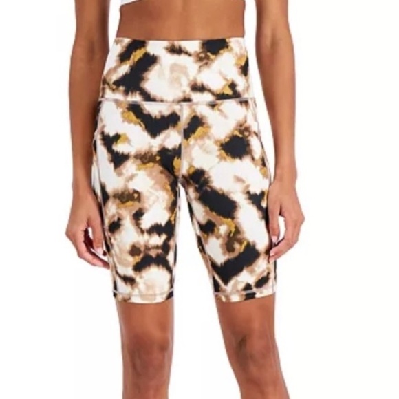 ID Ideology Blur Biker Shorts, short blur chocolate - Picture 1 of 7